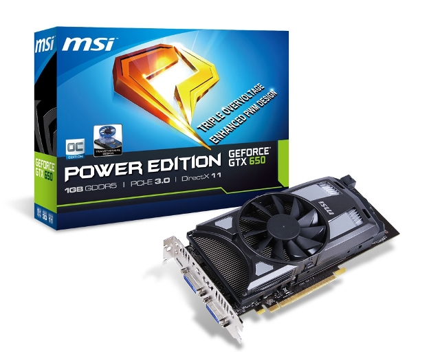 MSI GTX 650 Power Edition 1GD5 OC 01